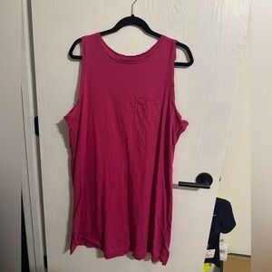 Magenta sleeveless Old Navy dress